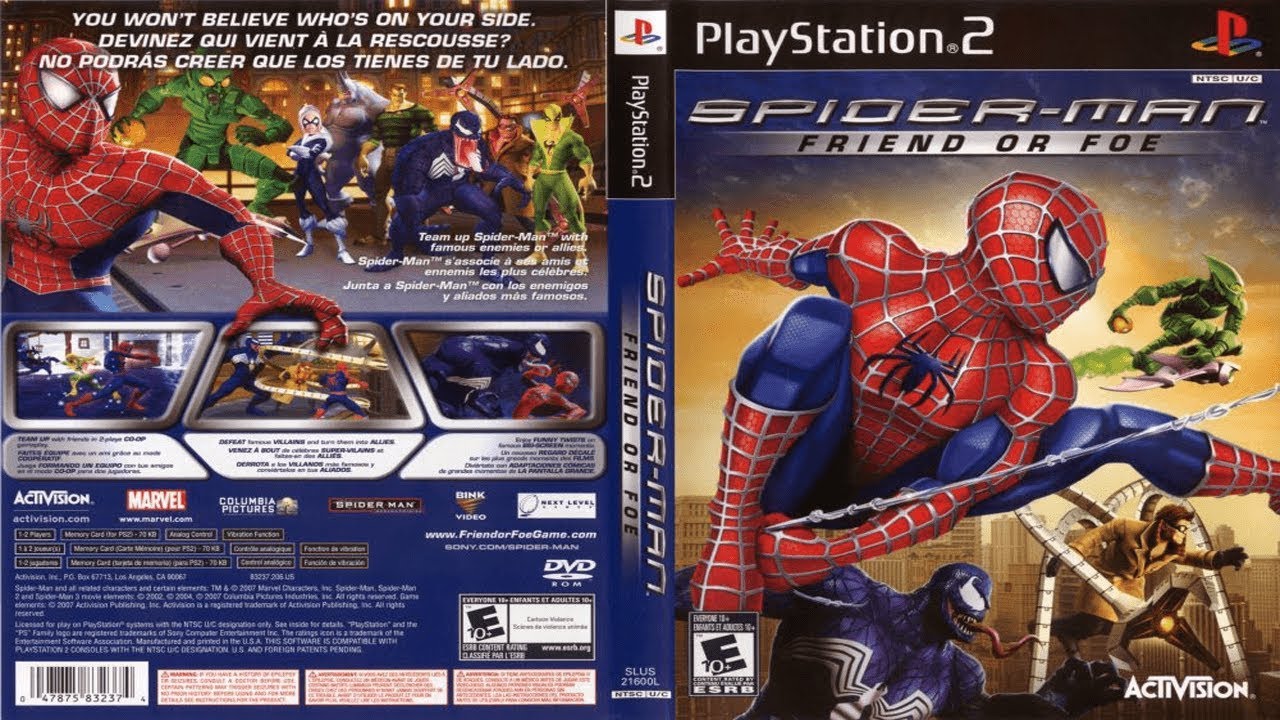 spiderman friend or foe pc save game